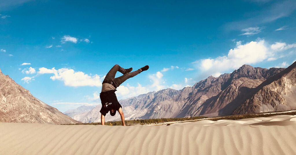 layering of clothes in Ladakh