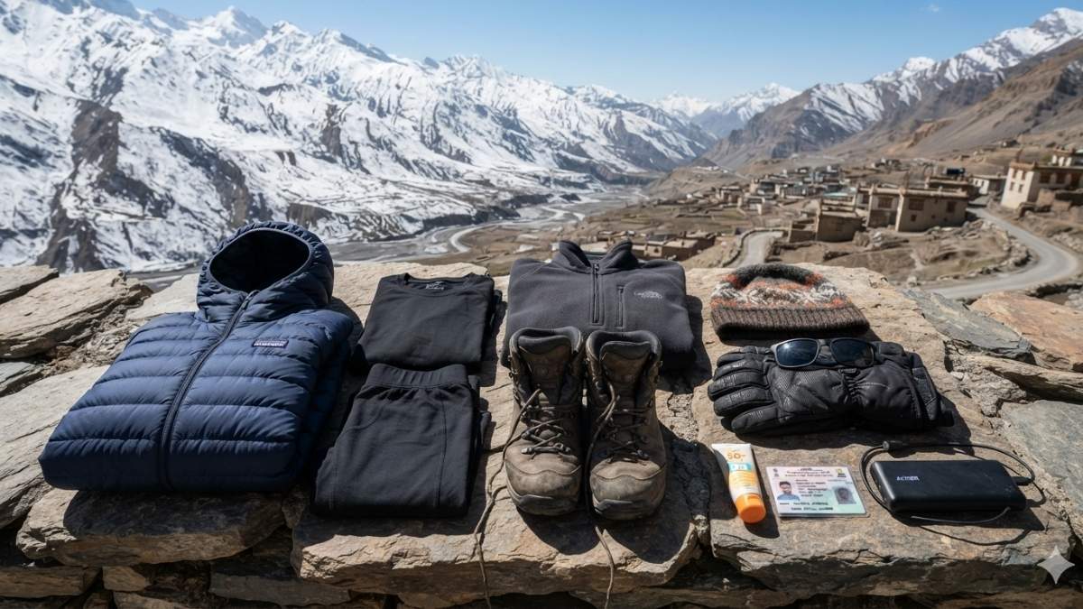 What to Pack for Spiti Valley: Summer and Winter Checklist